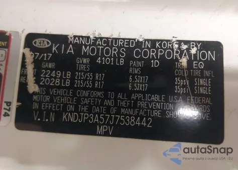 2018 Kia Soul + from USA, damaged, VIN KNDJP3A57J7538442